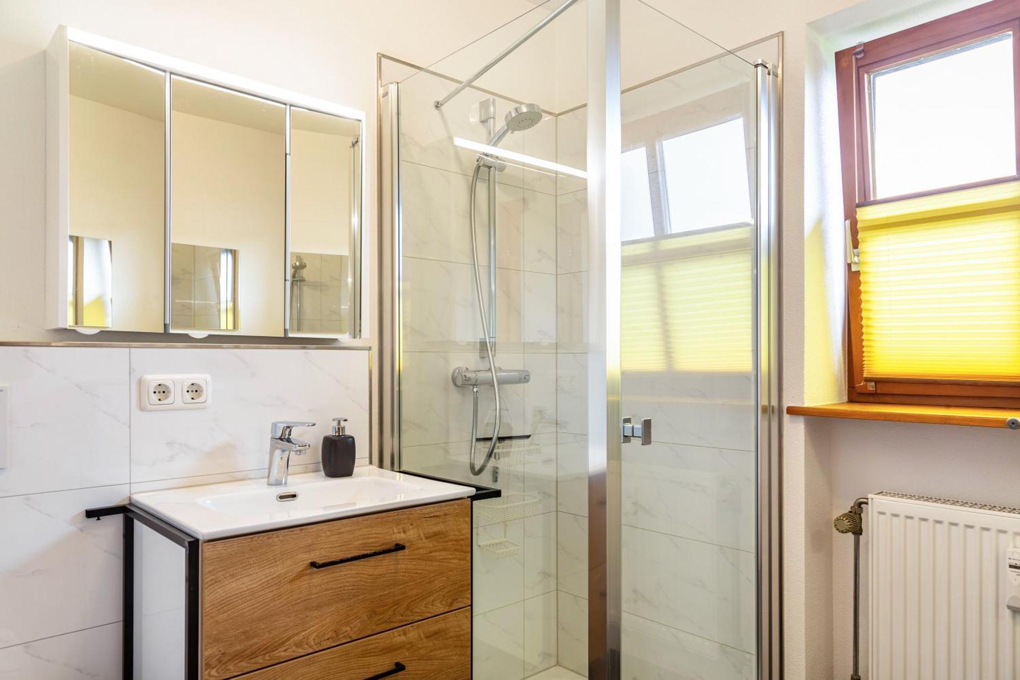 Komfortwohnung Mit Pool Und Sauna 하우젠베르크 외부 사진